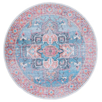 Serapi Burbuqe Boho Medallion Machine Washable Soft Rug