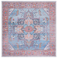 Serapi Burbuqe Boho Medallion Machine Washable Soft Rug