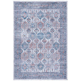 Serapi Gaida Shabby Chic Distressed Machine Washable Soft Rug