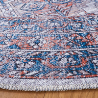 Serapi Gaida Shabby Chic Distressed Machine Washable Soft Rug