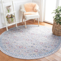 Serapi Gerianne Medallion Distressed Machine Washable Rug