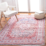Serapi Honoree Shabby Chic Distressed Machine Washable Soft Rug
