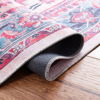 Serapi Sedigheh Shabby Chic Distressed Machine Washable Soft Rug