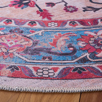 Serapi Sedigheh Shabby Chic Distressed Machine Washable Soft Rug