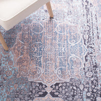 Serapi Xhoana Shabby Chic Distressed Machine Washable Soft Rug