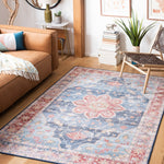 Tucson Boel Oriental Medallion Machine Washable Soft Rug