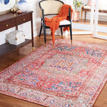 Tucson Ifigenia Oriental Medallion Machine Washable Soft Rug