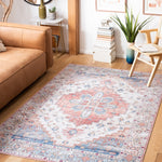 Tucson Kristyna Oriental Medallion Machine Washable Soft Rug