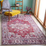 Tucson Milica Oriental Medallion Machine Washable Soft Rug