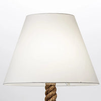 SB Modern Home Nautical Pier Large Rope Table Lamp