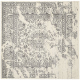 Luxurious Vintage Ivory Silver Area Rugs