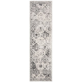 Vintage Distressed Silver Grey Soft Area Rugs