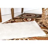 Andral White Faux Sheepskin Soft Fluffy Soft Area Rug