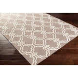 Dione Micro-Looped Moroccan Trellis Cotton Soft Area Rug