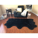 Nansen Luxurious Faux Sheepskin Pelt Shag Soft Area Rug