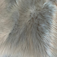 Nansen Luxurious Faux Sheepskin Round Shag Soft Area Rug