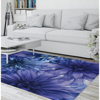 Pohl Floral Violet Soft Area Rug