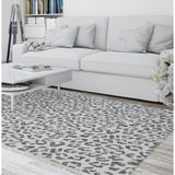 Pointner Light Leopard Soft Area Rug