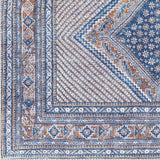Vintage Medallion Printed Machine Washable Area Soft Rug