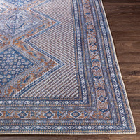 Vintage Medallion Printed Machine Washable Area Soft Rug