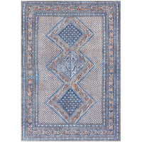 Vintage Medallion Printed Machine Washable Area Soft Rug