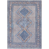 Vintage Medallion Printed Machine Washable Area Soft Rug