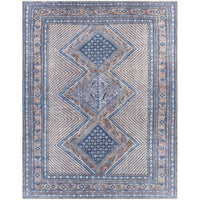 Vintage Medallion Printed Machine Washable Area Soft Rug