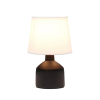 Simple Designs Mini Bocksbeutal Ceramic Table Lamp