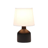 Simple Designs Mini Bocksbeutal Ceramic Table Lamp