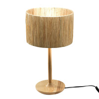 Solid Wood 21.3" Table Lamp - 11.5*11.5*21INCH