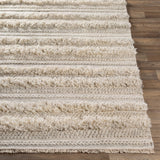 Striata Global Wool/Viscose Hand-Woven Area Soft Rug