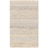 Striata Global Wool/Viscose Hand-Woven Area Soft Rug