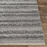 Striata Global Wool/Viscose Hand-Woven Area Soft Rug
