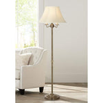 Montebello 4-Light Antique Brass Traditional Floor Lamp by Regency Hill