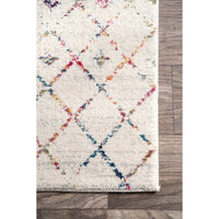 Trellis Light Multi Soft Area Rugs