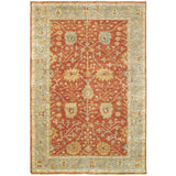 Palace Vintage Inspired Wool Hand Knotted Soft Area Rug