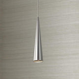 Sliver 12" High Satin Mini Pendant Light