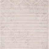 Abstract Pattern Muted Grey Soft Area Rug