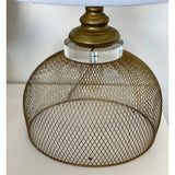 Urban Designs Contemporary Metal Cage Table Lamp