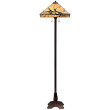 Robert Louis Tiffany Budding Branch Floor Lamp