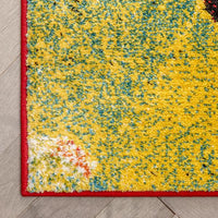 Brilliant Multi Modern Bright Rug