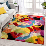 Brilliant Multi Modern Bright Rug