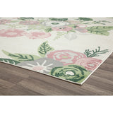 Porch & Den Calabash Rose Garden Area Soft Rug