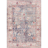 Traditional Vintage Machine Washable Area Soft Rug