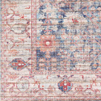 Traditional Vintage Machine Washable Area Soft Rug