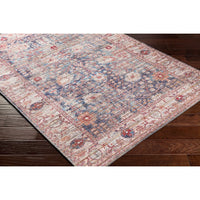 Traditional Vintage Machine Washable Area Soft Rug