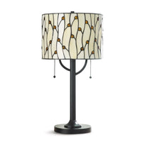 Vines 25"H Tiffany Table Lamp - Natural