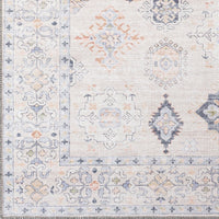 Traditional Medallion Machine Washable Area Soft Rug