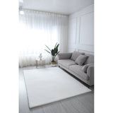 Home Eden Ultra Soft Synthetic Fur Area Rug