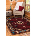 Home Graham Liberty Border Hand-carved Soft Area  Rug